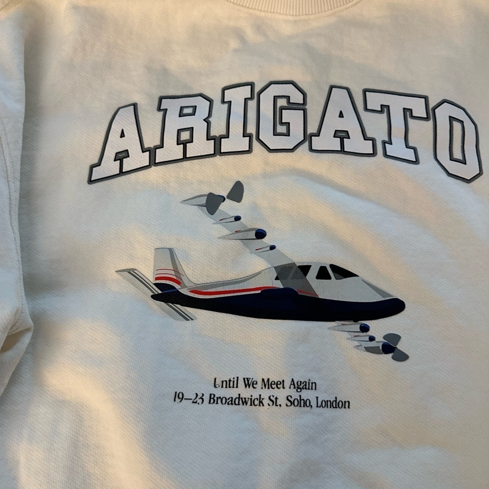 Axel Arigato Voyage Logo Printed Crewneck Sweatshirt - Picture 5 of 6